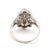 Modern Vintage .36ctw Diamond Filigree Ring, 14k White Gold, Ring Size 5.5 For Sale - Image 3 of 6