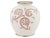Japanese Japanese Cloisonne Enamel Vase Ando School Pink White Minimalist For Sale - Image 3 of 7