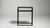 Wood Early 21st Century Poland Black Wood Side Table For Sale - Image 7 of 15