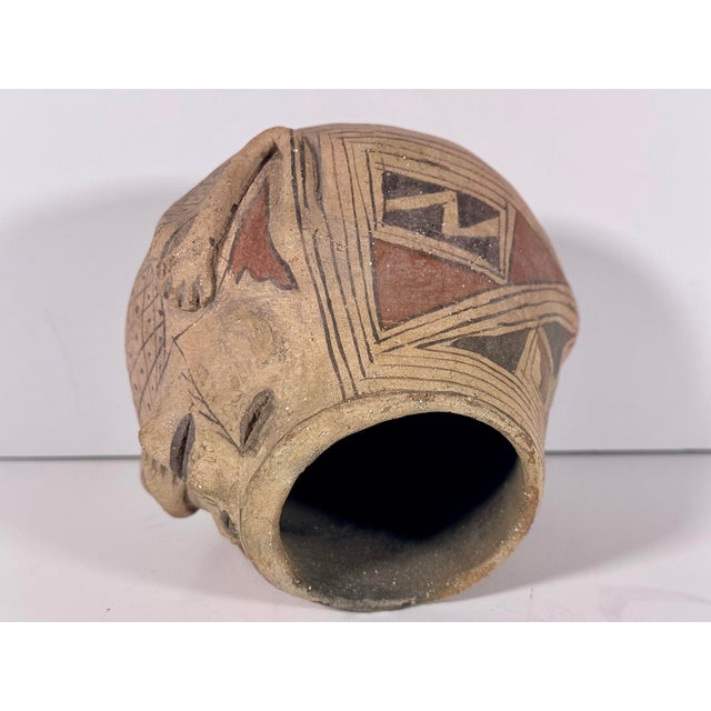 Black Casas Grandes Paquime Anthropomorphic Effigy Vessel For Sale - Image 8 of 13