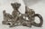Hollywood Regency 1998 Vintage Arthur Court Lounging Leopard Salt & Pepper Holder/ Candle Holder For Sale - Image 3 of 13