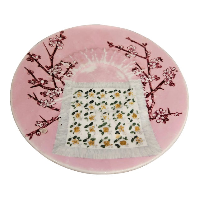 Rare Antique Edwin James Drew Bodley Porcelain Saucer 5.7" For Sale