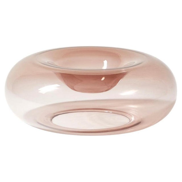 Glass Jelly Vase in Amethyst Glass from Cassina For Sale - Image 7 of 12