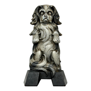 Hard 2 Find Antique Cast Iron Japanese Spaniel Dog Doorstop by C J O - Judd Company Circa 1920s