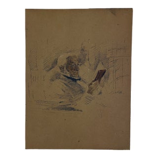 John McLure Hamilton Portrait of British Prime Minister Gladstone Lithograph For Sale