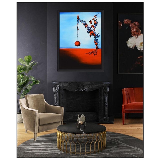 Message us to inquire about custom framing options! (Included for free with every purchase) The artwork here, "Temptation...