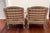 French Provincial 1980’s Baker Furniture Bergère Chairs a Pair For Sale - Image 3 of 12