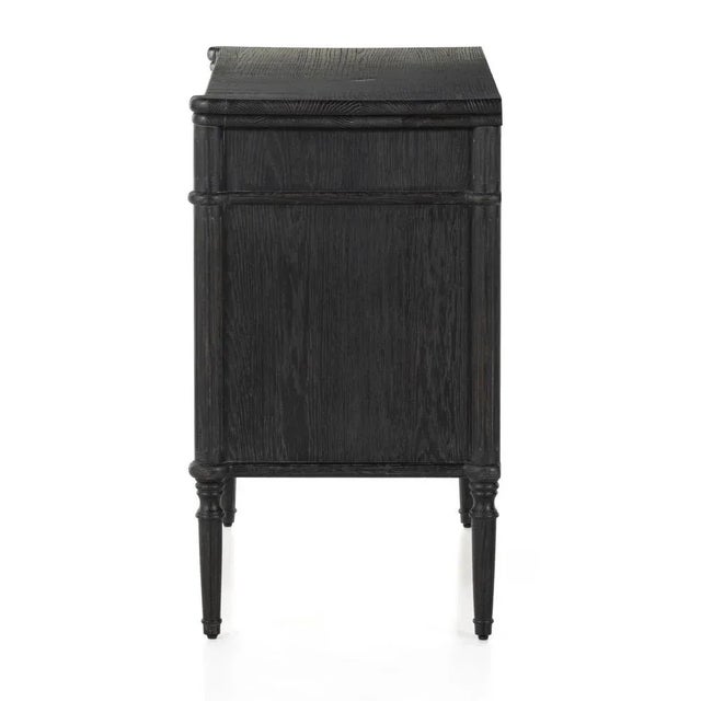Four Hands Toulouse Chest, Distressed Black For Sale - Image 9 of 12