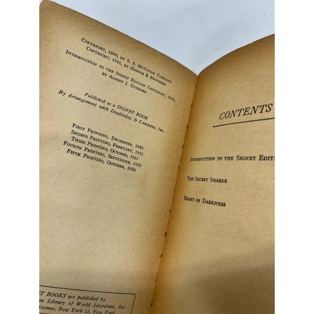 1950s Vintage Softcovers Joseph Conrad Set/3 For Sale - Image 5 of 5
