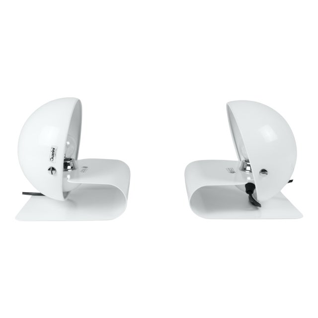 Bugia Lamps by Giuseppe Cormio for Guzzini, Italy, 1970s, Set of 2 For Sale
