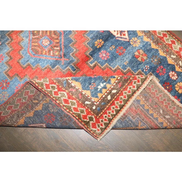 Early 20th Century Kazak Rug no. j5185 For Sale - Image 5 of 5