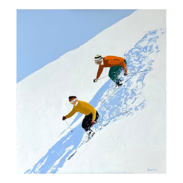 "Velocity" Modern Original Oil Painting, by Jennifer Hohlfelder For Sale