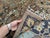 Hand-Knotted Afghan Isfahan Shah Abbasi Wool Area Rug - 9'1" X 12'2" For Sale - Image 14 of 15