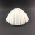 Shell-Shaped Opaline Glass Wall Light/Sconce From Limburg, Germany, 1970s For Sale - Image 10 of 12