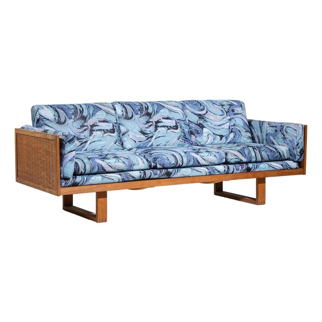Poul Cadovious for France & Son Mid Century Danish Teak Governor Sofa For Sale