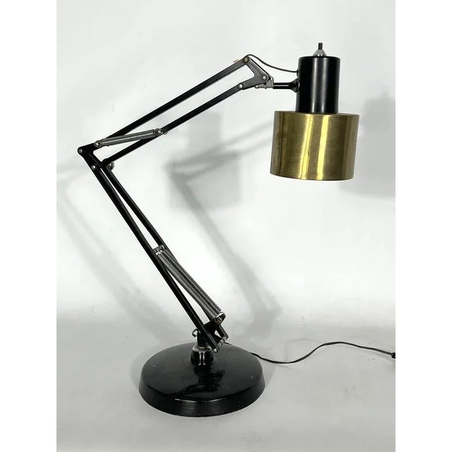 Mid-Century Modern L2 Luxo Table Lamp by Jac Jacobsen, 1950s For Sale - Image 3 of 11