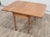 Wood Vintage Early American Colonial Style Federal Style Drop Leaf Dining Table For Sale - Image 7 of 12