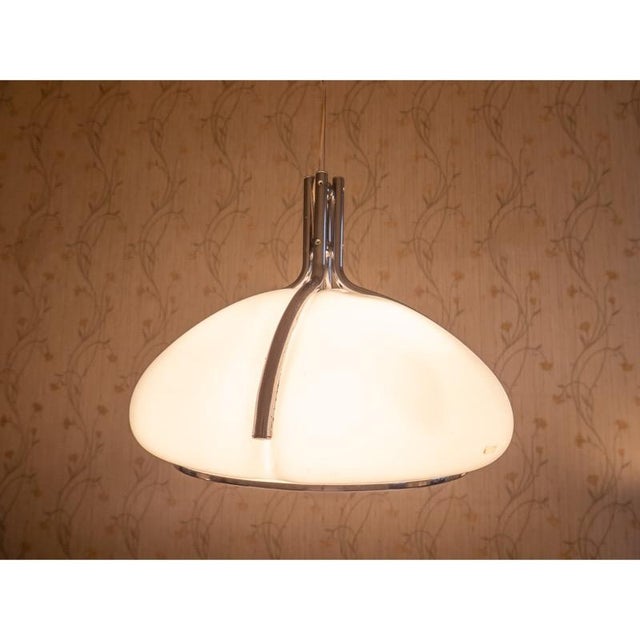 Guzzini Quadrifoglio Pendant Lamp attributed to Gae Aulenti for Guzzini, Italy, 1970s For Sale - Image 4 of 18