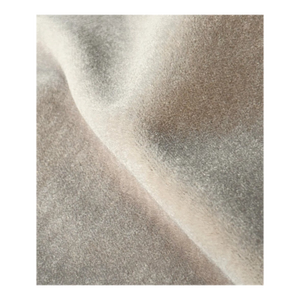 Approximately 27 Yards Luxury French Mohair Velvet Roll – Dove Grey / Stone – Designer Upholstery Fabric