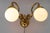 Historistic Wall Lamps with Opal Glass Shades, Vienna, 1890s, Set of 3 For Sale - Image 17 of 18