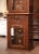 Wood 19th Century French Louis XIV Carved Oak and Glass Display Cabinet From Normandy For Sale - Image 7 of 13