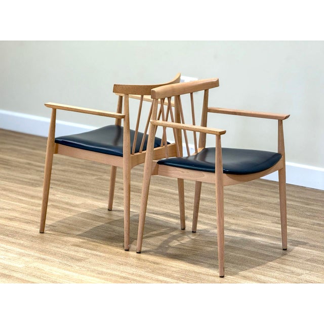 Smile Side Chair by Lievore Altherr Molina for Andreu World, 2000s, Set of 6 For Sale - Image 6 of 11