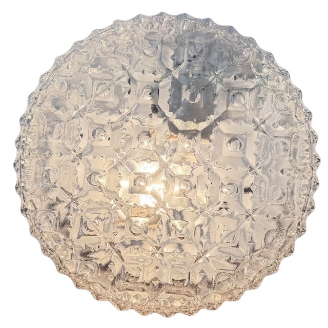 Vintage Glass Wall Light, 1970s For Sale - Image 15 of 16