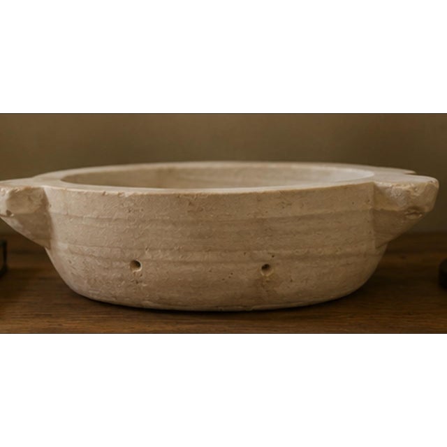 Antique Italian Marble Basin, 1890s For Sale - Image 3 of 4