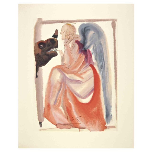 Salvador Dali, Church and Empire, Woodcut, 1963 For Sale