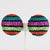 Richard Kerr Richard Kerr Multicolor Jeweled Clip-on Earrings For Sale - Image 4 of 8