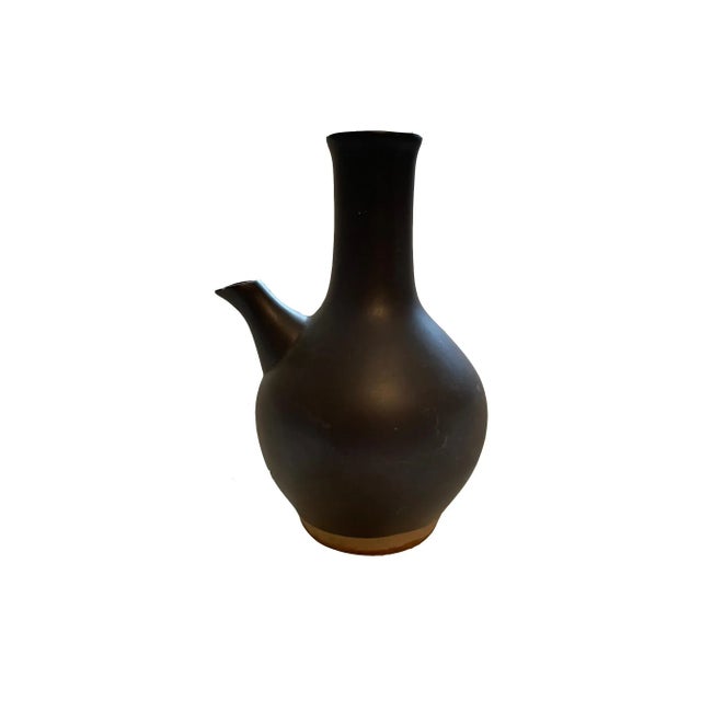 Mid-Century Modern Mid-Century Modern Ceramic Martz Carafe Jug For Sale - Image 3 of 9
