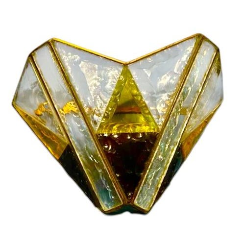 Metal Vintage Wall Lights by Longobard, 1970, Set of 2 For Sale - Image 7 of 10