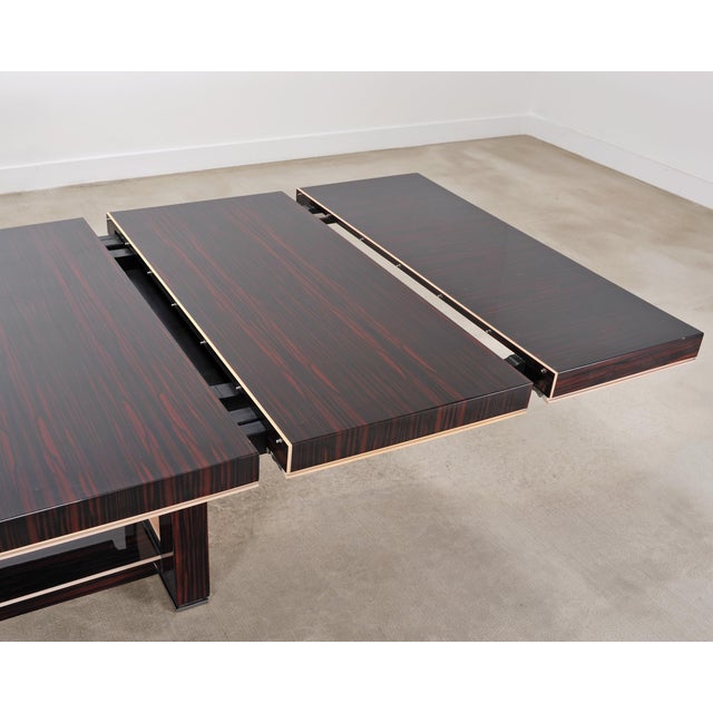 Dakota Jackson Macassar Ebony "Grand" Dining Table 11 Ft. For Sale - Image 15 of 18