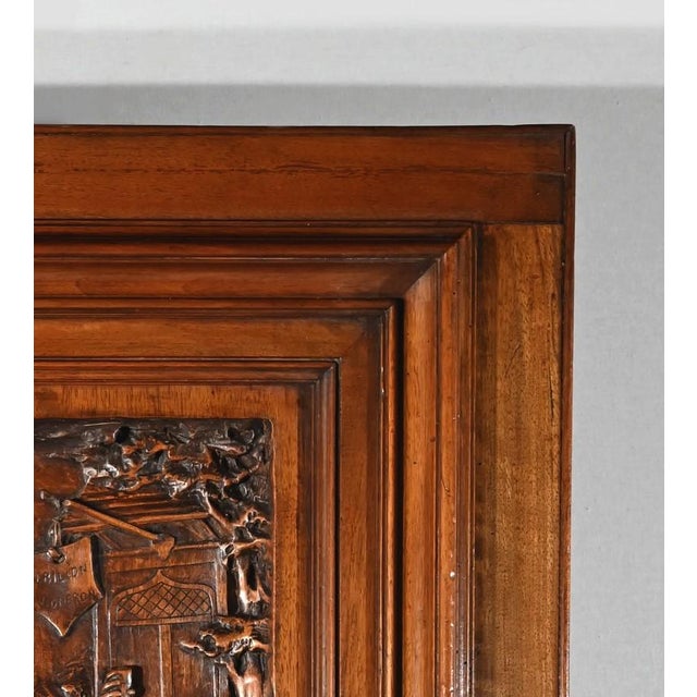 Sebillon Vigneron Carved Panel, Late 19th Century, Solid Walnut For Sale - Image 12 of 18