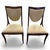 2000 - 2009 Stunning Signed Pair of Thos. Moser Sabina Side Chairs, a Masterclass in the Unification of Dramatic, Sculptural Geometry and Organic Comfort. For Sale - Image 5 of 8