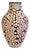 Studio Ceramic Vase with Net Glaze from Albert Kießling, Steinach, Germany, 1960s For Sale