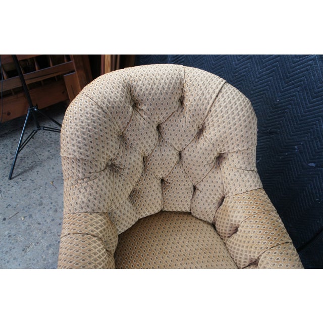 Century Furniture Tufted Walnut Chaise Lounge Chair Daybed Fainting Couch 78" For Sale - Image 9 of 14