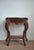 Wood Vintage 1930s Petite French Provincial Carved Console Table by Eureka Parlor Mfg. Co. For Sale - Image 7 of 10