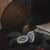 Trompe l'Oeil Still Lifes, 18th Century, Oil on Canvases, Set of 2 For Sale - Image 7 of 16