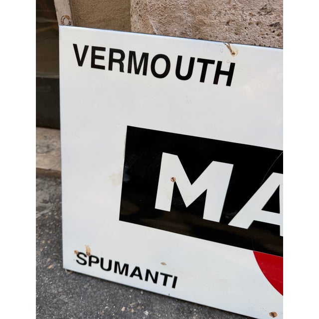 1960s Vintage Martini Sign, 1960s For Sale - Image 5 of 8