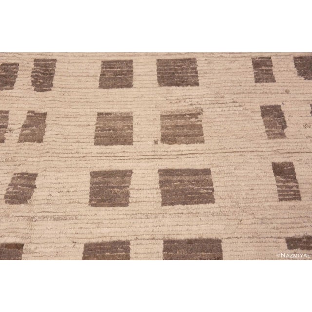 2020s Nazmiyal Collection Modern Tribal Geometric Area Rug For Sale - Image 5 of 8