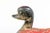 Folk Art Vintage Hand-Carved Wooden Duck Sculptures—A Pair For Sale - Image 3 of 12