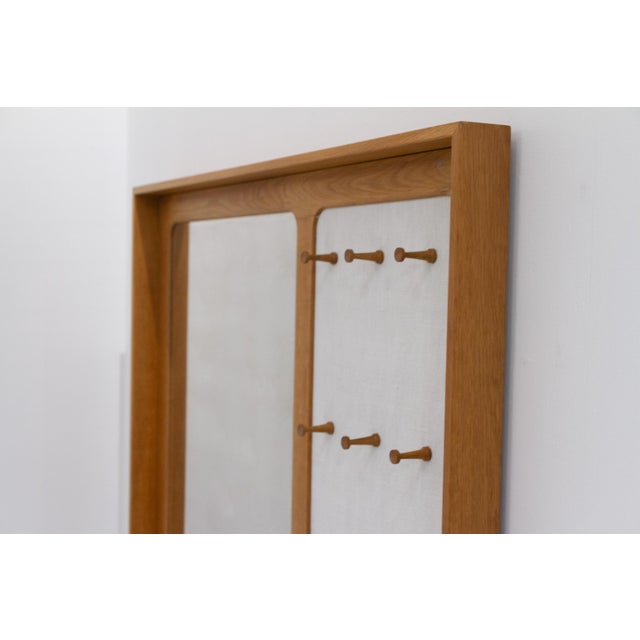 Aksel Kjersgaard Danish Oak Model 600 Mirror from Aksel Kjersgaard, 1960s For Sale - Image 4 of 18