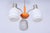 Mid-Century Chandelier in Chromed Steel and Glass from Drukov, Czech, 1970s For Sale - Image 11 of 12
