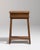 1910-1919 France Warm Honey Oak Slender Oak Pedestal Side Table For Sale - Image 9 of 11