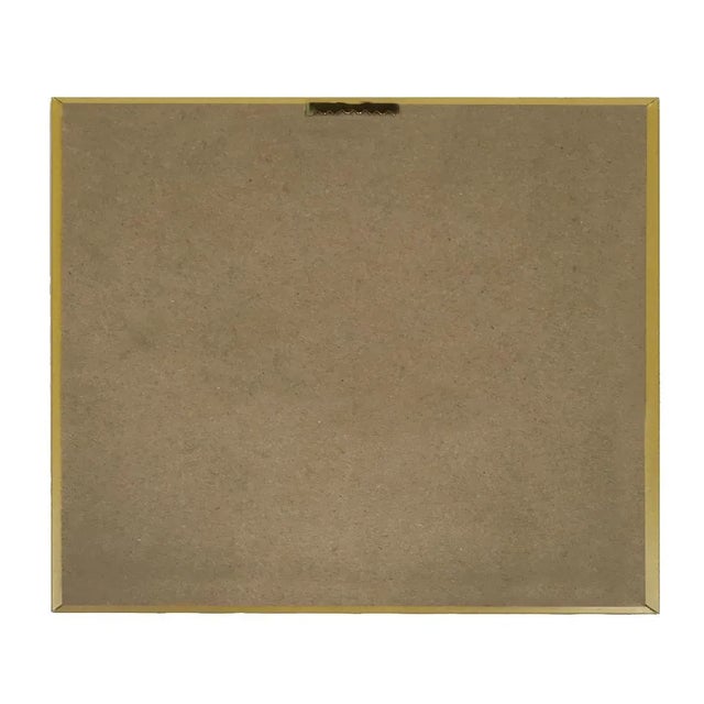 Traditional Fox on the Lurk Framed 11x14" Oil Painting Print on Canvas For Sale - Image 3 of 3