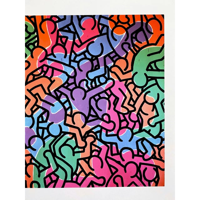 Keith Haring Foundation Pop Art Lithograph Print 