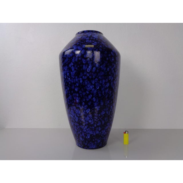 Large Pop Art Model 540-48 Vase in Glazed Ceramic from Scheurich, 1970s For Sale - Image 4 of 17