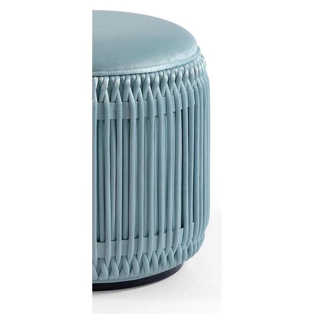 Flame Ottoman by Memoir Essence For Sale - Image 4 of 6