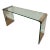1970s Waterfall Console Table For Sale